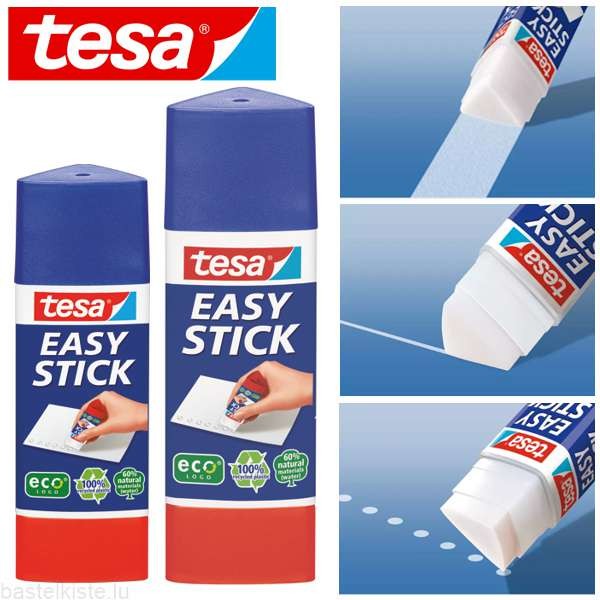 TESA Easy Stick dreieckiger Klebestift 12g & 25g