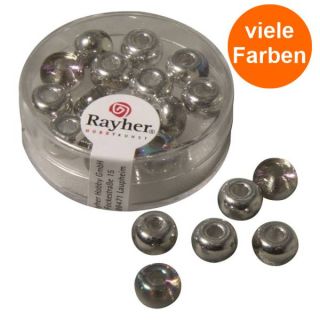 Glas-Großlochradl, transparent Ø 9,0mm
