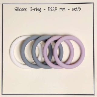 Silikon Ringe für Schnullerkette & Co