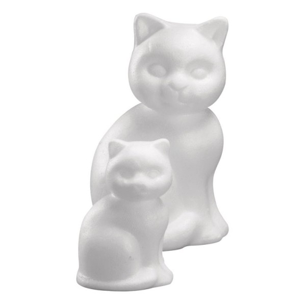 Styropor-Katze 23cm