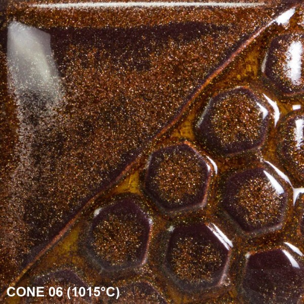 Mayco Elements EL121, Copper Adventurine