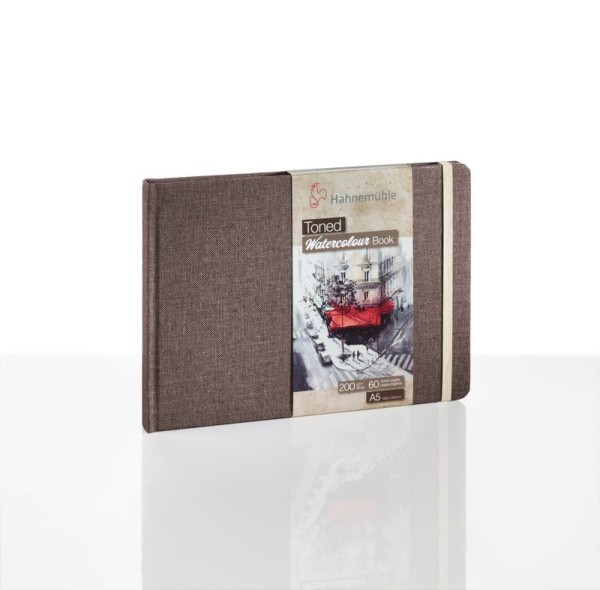 Hahnemühle Toned Watercolour Book Braun, 60 Seiten