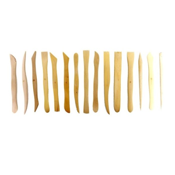 Modellierwerkzeug-Set 15-tlg., bastelkiste.lu