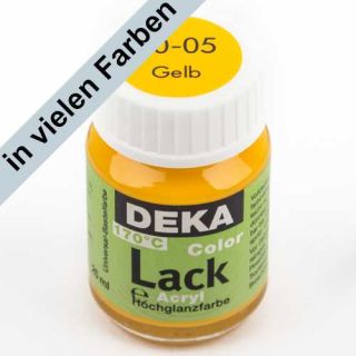 DEKA LACK Hochglanzfarbe 25ml, bastelkiste.lu