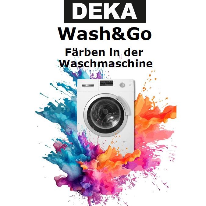 Waschmaschinenfarbe WASH & GO für 500g Stoff