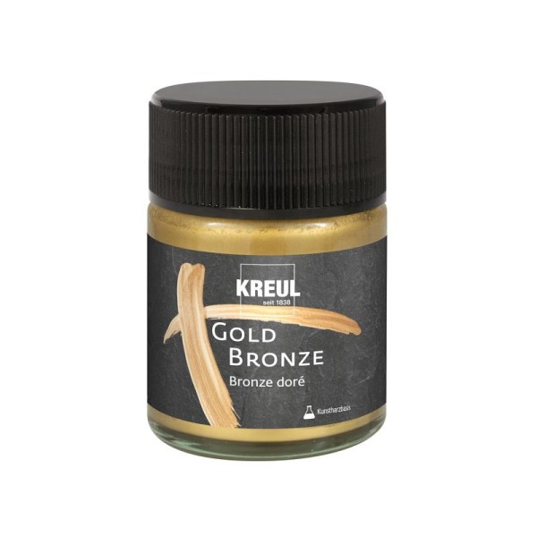 Bronze-Farben, Gold Bronze & Silber Bronze 50ml