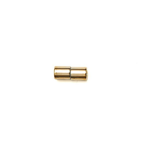 Magnetverschluß goldfarbig glanz 21x8,5mm