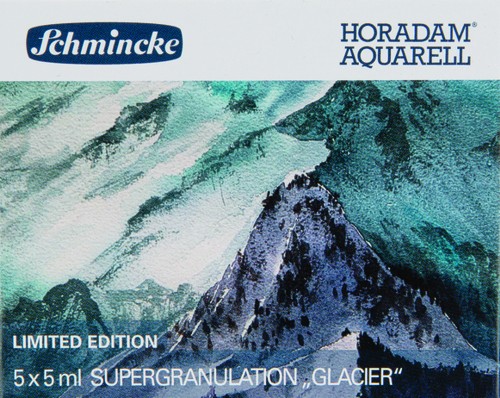 HORADAM "GLACIER" Aquarell Set 5 x 5ml Supergranulation