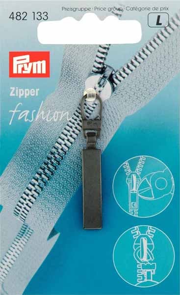 PRYM Fashion-Zipper Classic, mattschwarz