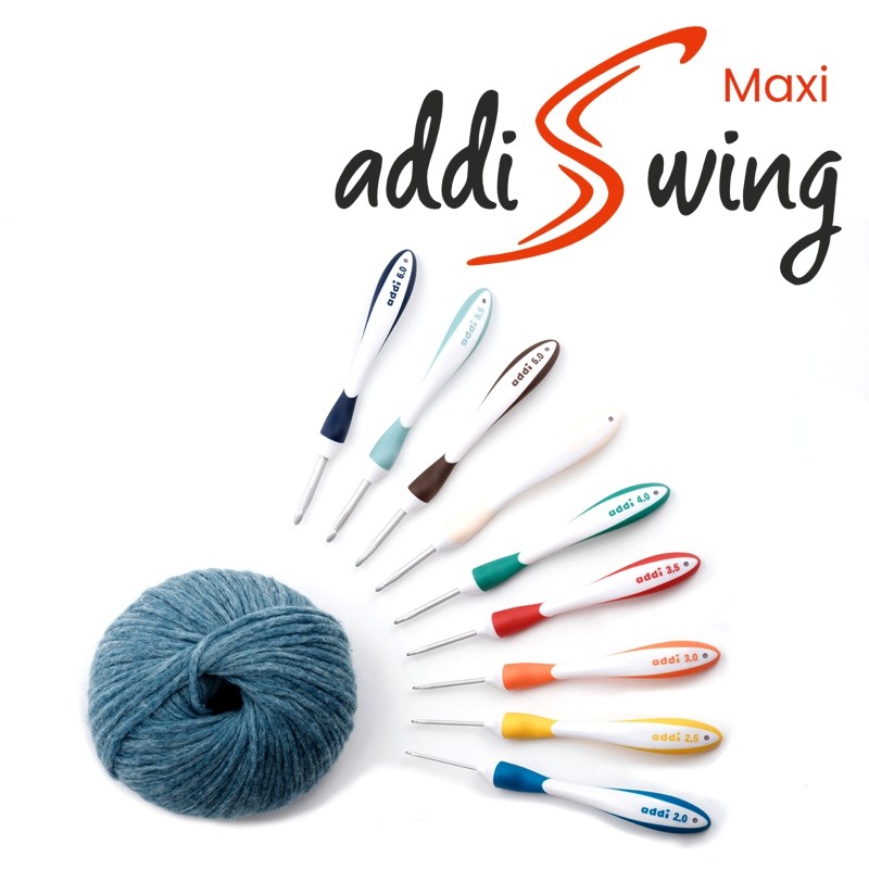 addiSwing Maxi Häkelnadeln 17cm