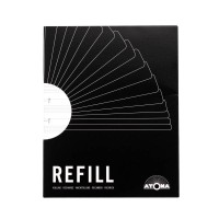 ATOMA REFILL Notenheft 90g/m² weiß