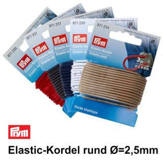 Elastic-Kordel, 2,5mm, 3m von PRYM 97123