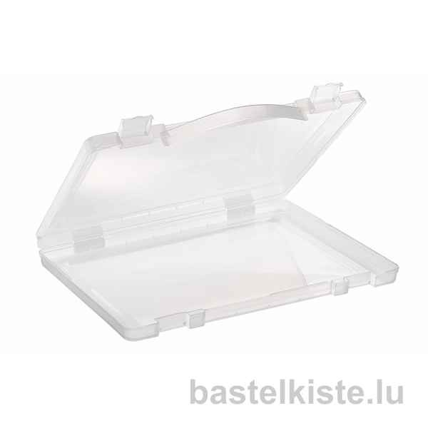 Transparenter Kunststoffkoffer DIN A4