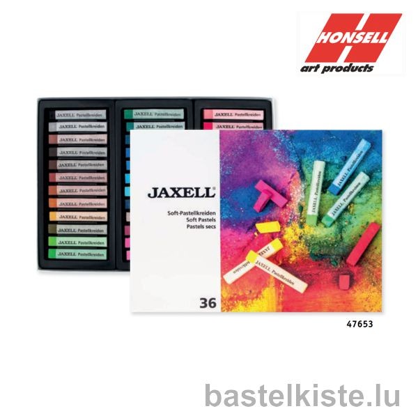 JAXELL Soft Pastelle, 36er Pastellset