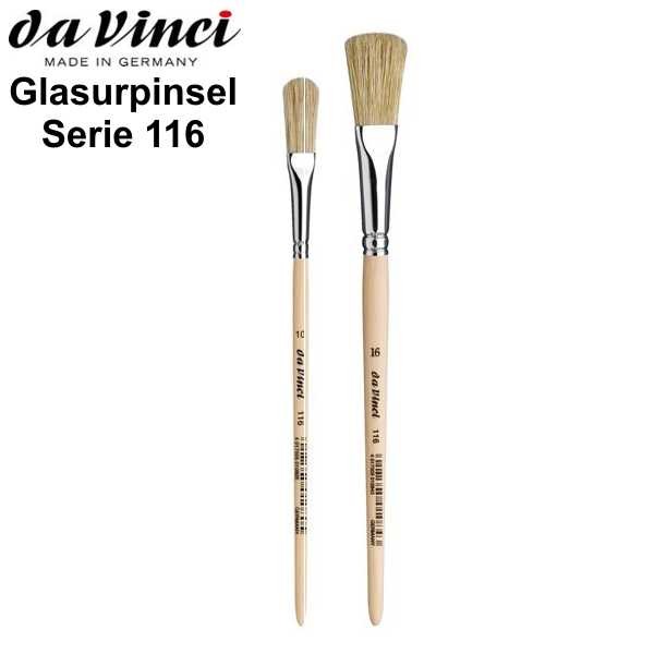 Glasurpinsel, Emaillelackpinsel Serie 116 von Da Vinci
