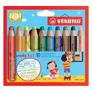 STABILO Woody 3in1 10er Set