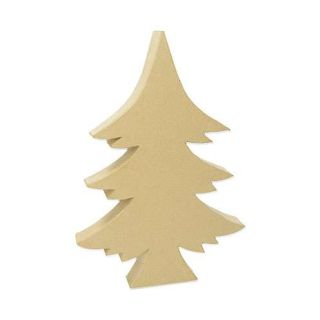 PappArt Tannenbaum Silhouette 31,5x21,5x3,5cm