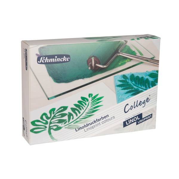 Linoldruckfarbe College 5x75 ml Set