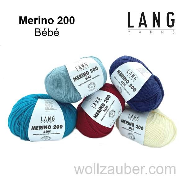 Lang Yarns Merino 200 Bébé 50g