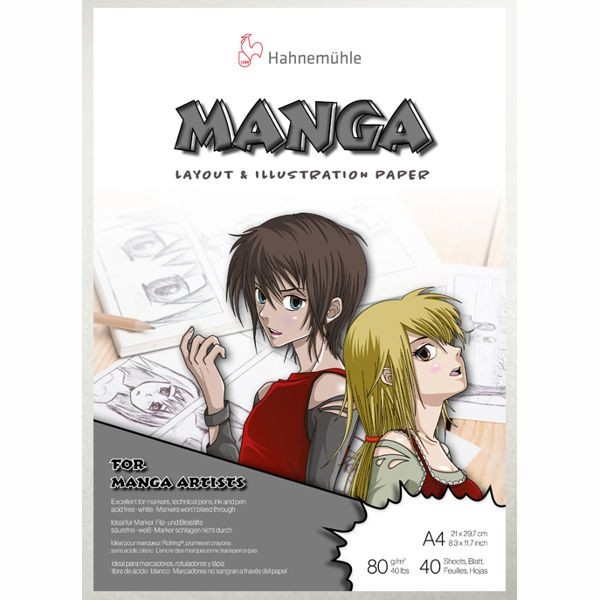 Hahnemühle Manga Layout & Illustration Paper A4, 40 Blatt