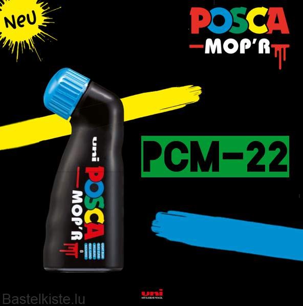 POSCA MOP'R PCM-22, XXL Rundspitze Ø3-19mm