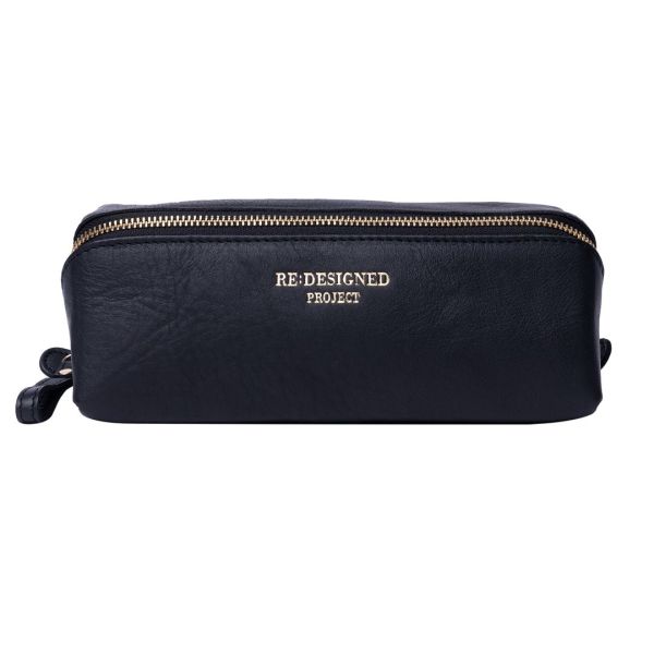 Project 41 Black/Gold Ledertasche