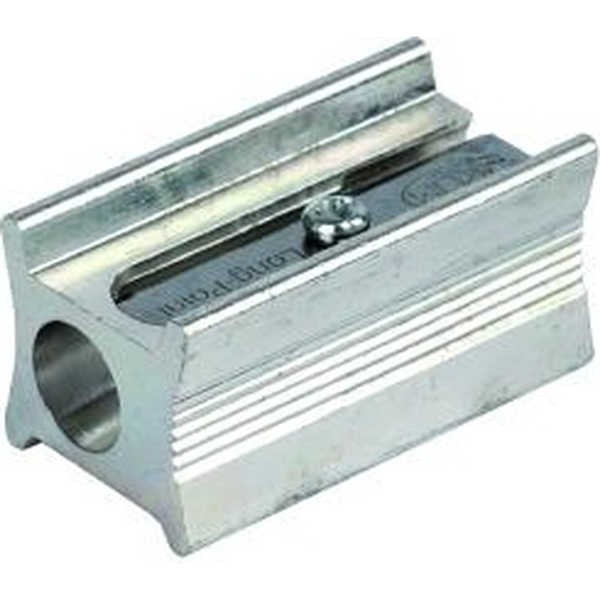 Anspitzer aus Metall – EXTRA spitz für Ø 7,6 mm Buntstifte, bastelkiste.lu