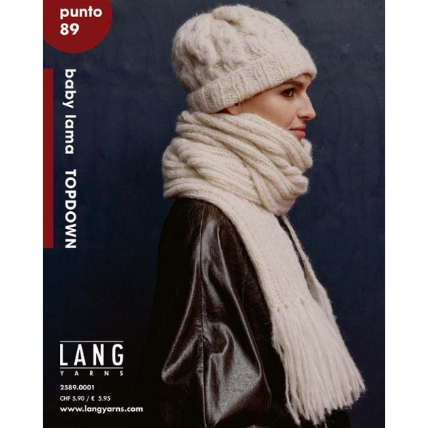 Strickheft Lang Yarns Punto 89 baby lama TOPDOWN