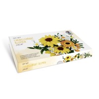 DIY Set Chenilledraht Blumen "Gelb"