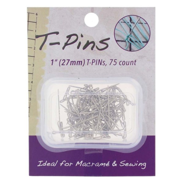 T-Pins, T-Stecknadeln für Macramé & Sewing