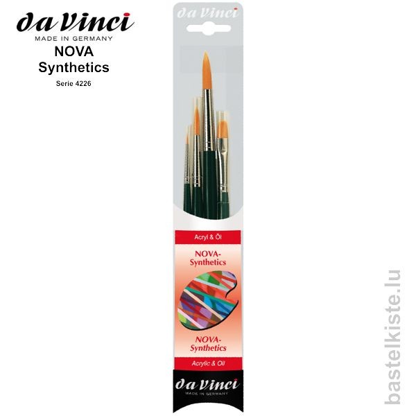 Da Vinci Acrylmalpinsel Set, Pinsel Set 4226