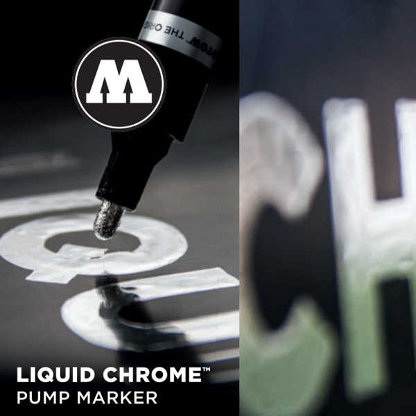 MOLOTOW Liquid Chrome Marker ► Mirror Effect ◄