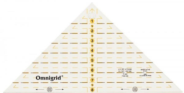 PRYM Quarter Square Triangle 8 Inch