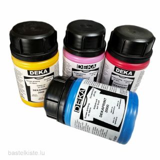Siebdruckfarbe DEKAPRINT 2000 für helle Stoffe