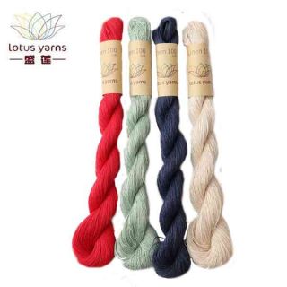 Lotus Yarns Linen 100 Leinengarn, 50 g