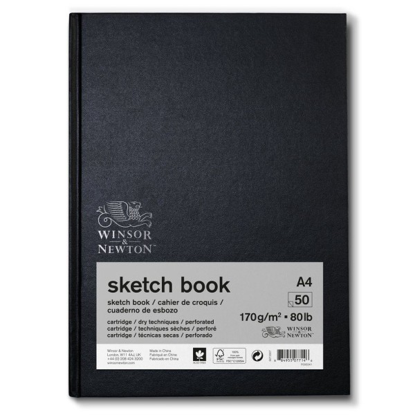 SKETCHBOOK DIN A4 170g/m² 50 Blatt, bastelkiste.lu