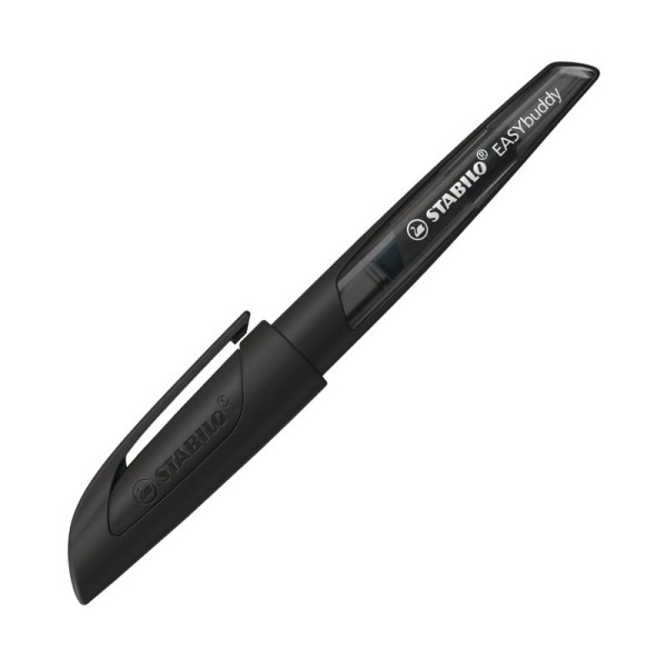 STABILO Ergonomischer Schulfüller EASYbuddy, schwarz, bastelkiste.lu