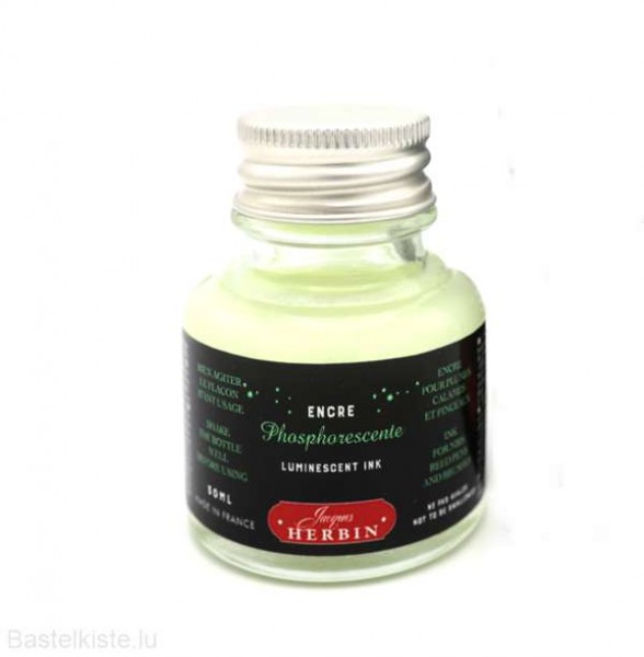 Herbin Phosphorescente Tinte, Nachtleuchttinte 30ml