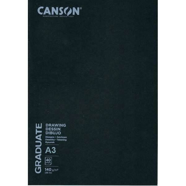 Canson SKETCHBOOK DIN A3 140g/m² 20 Blatt, bastelkiste.lu