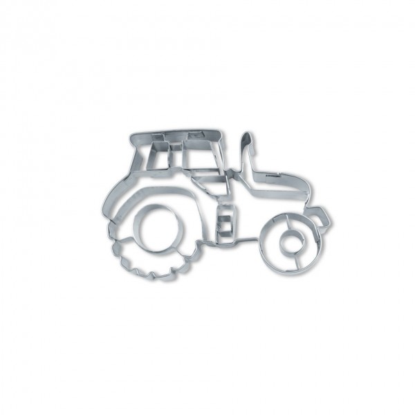 Präge-Ausstechform Traktor 7,5 cm aus Edelstahl