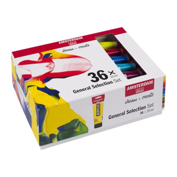 AMSTERDAM Acrylfarben Set 36 x 20ml