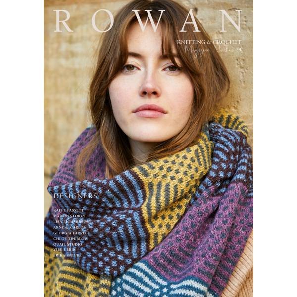 Rowan Strickmagazin Knitting & Crochet Nr. 74 Deutsch